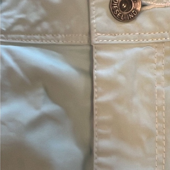 Y2K Diesel Mint Green Mini Skirt|size 28 - Picture 4 of 7